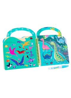 Generic Water Drawing Kids Magic Color Books, with Pen Learning Playing Toys Presents Reusable Drawing Book, Kids Gift Kindergarden for Home and Kindergarden, Green  - Image 1