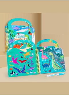 Generic Water Drawing Kids Magic Color Books, with Pen Learning Playing Toys Presents Reusable Drawing Book, Kids Gift Kindergarden for Home and Kindergarden, Green  - Image 2