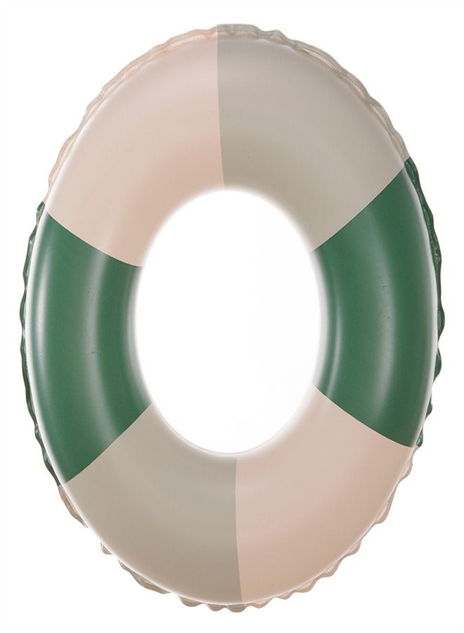 Loquat Children's Striped Swimming Ring Green  - Image 3