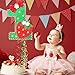 WERNNSAI Berry First Piata Sweet One Birthday Party Decorations Strawberry Party Game Number 1 Piata for Baby Shower Theme Party Favor With Blindfold - Image 4