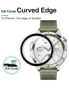 ZOOMEE Protective HD Clarity Anti-Scratch Bubble-Free Dust-Free Premium Tempered Glass Screen Protector For Huawei Watch GT 4 46mm  - Image 2