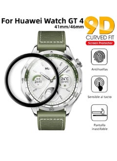 ZOOMEE Protective HD Clarity Anti-Scratch Bubble-Free Dust-Free Premium Tempered Glass Screen Protector For Huawei Watch GT 4 46mm  - Image 3