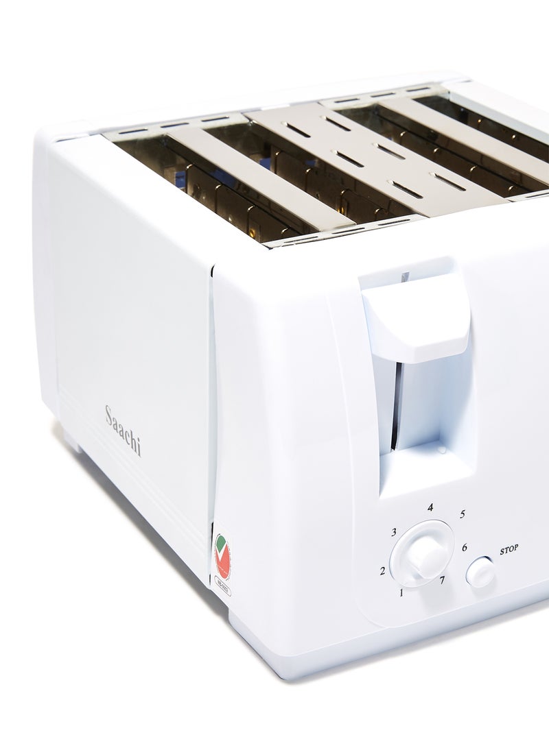 Saachi 4-Slice Toaster 1300 W NL-TO-4563-WH White - Image 2