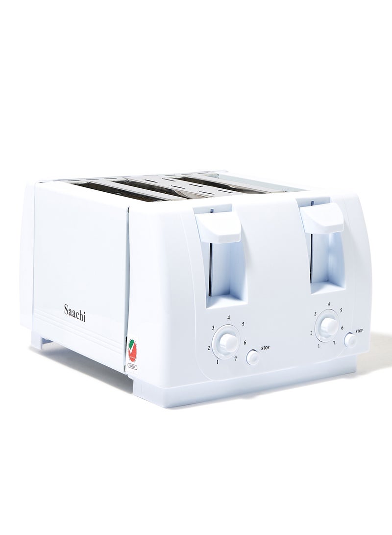 Saachi 4-Slice Toaster 1300 W NL-TO-4563-WH White - Image 3
