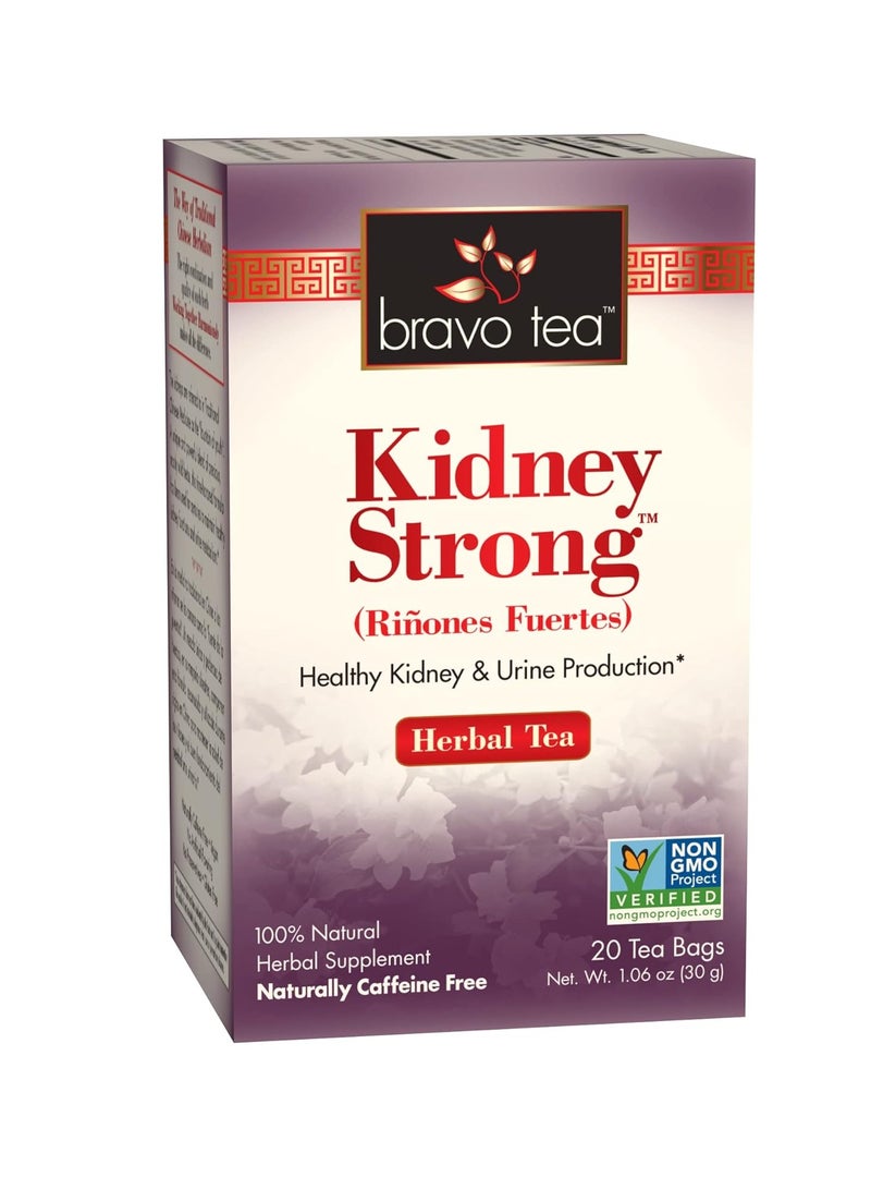 Bravo Teas شاي برافو تي العشبي لتقوية الكلى - 20 كيس شاي - Image 1