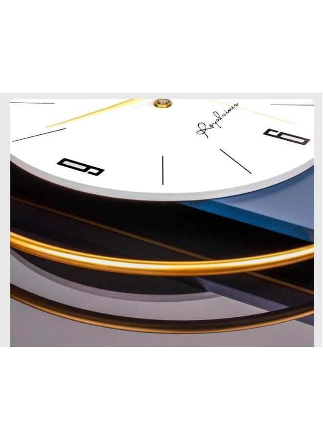 Bliss Vie BLISS VIE wall clock, nordic, modern, elegant, decorative, large, living room wall clock, bedroom wall clock, office hotel, home decor (1-X_Large)  - Image 3