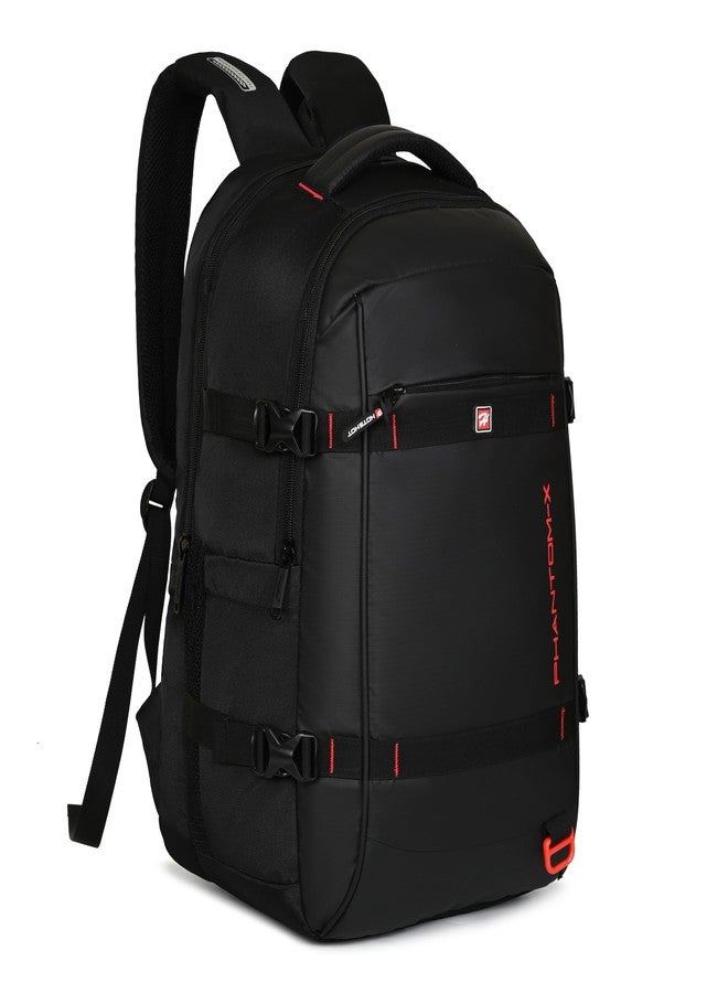 HOT SHOT PHANTOM-X,Detachable Key Ring,Trolley sleeve,Suspension straps,laptop backpack for men,bag for men,office&college,32L for men & women - Image 3