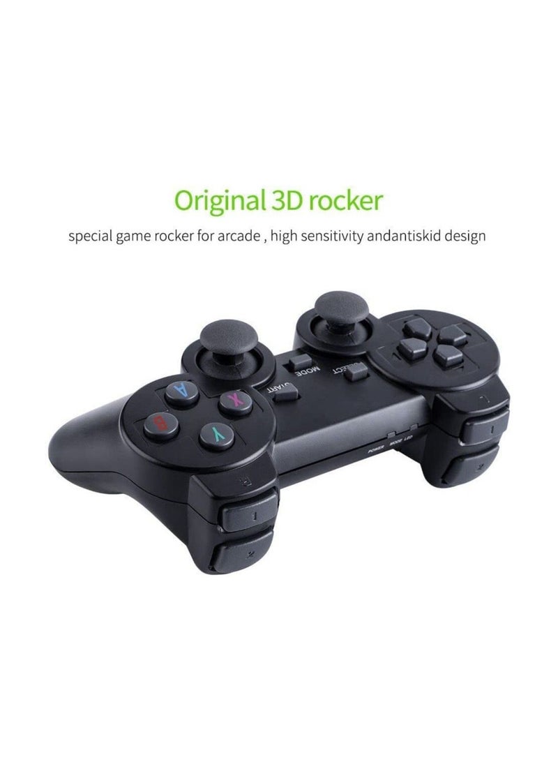 ELTRAZONE Classic M8 Game Stick 4K Game Console with Two 2.4G Wireless Gamepads Dual Players HDMI Output Built in 3500 Classic Games Compatible with Android TV/PC/Laptop/Projector - Image 4