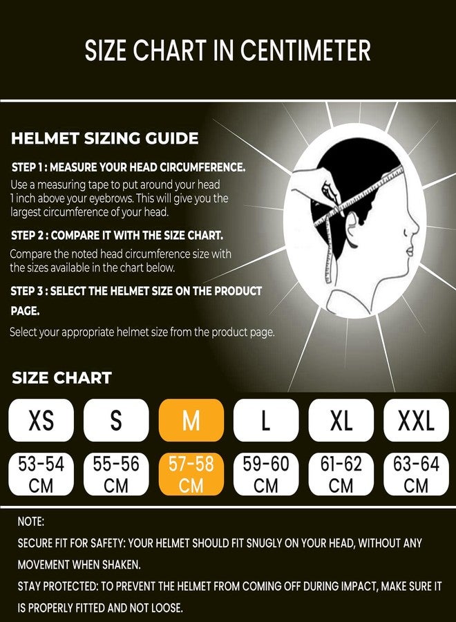O2 Open Face / Half face Helmet Unisex for Bike Women Men ISI Certified with Clear Visor Smooth Finish Lightweight & Compact (Blue, 580mm Medium) - Image 3