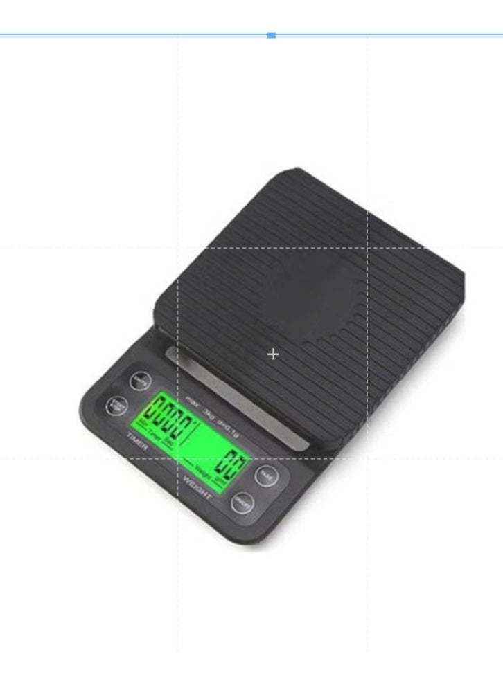 Electronic Weighing Coffee Scale MT18433A Black