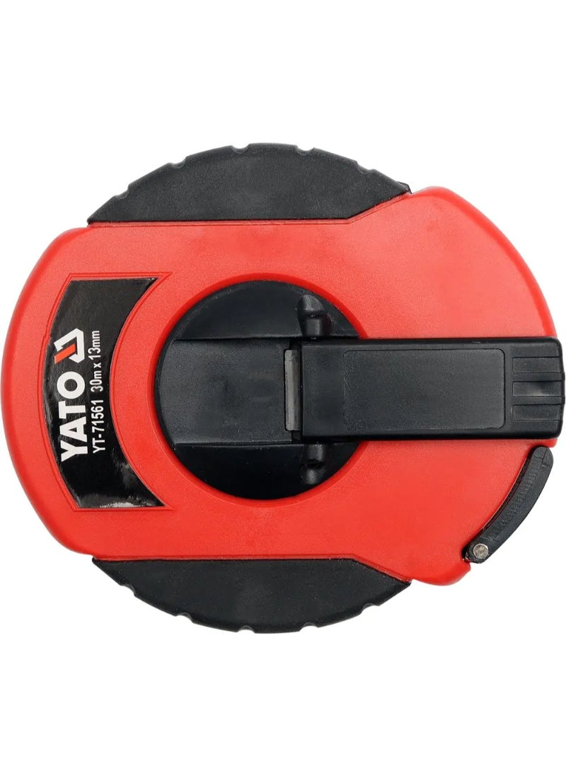 Yato YATO Measuring Tape Steel Blade 30Mx13mm ABS case Hanger Card YT-71561 