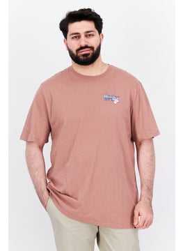 Hurley Men Sportswear Fit Short Sleeve Training T-Shirt, Old Rose  - Image 1