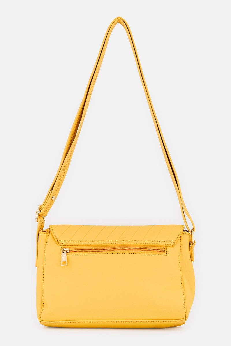 Lavie حقيبة كروس بودي للنساء بشعار العلامة التجارية بيكا HZ FO أوكر - Image 2