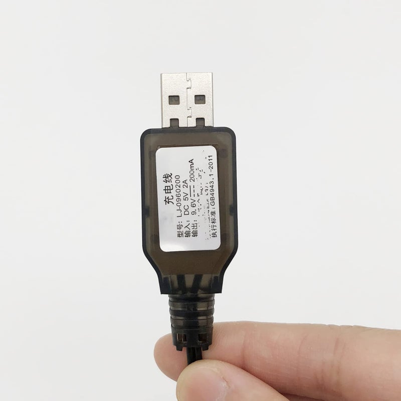 PDEEY Charger Replacement for Nerf Rival - 9.6V Tamiya Connector RC Car Airsoft NiCd Battery Charging Cable, 2 pcs - Image 5