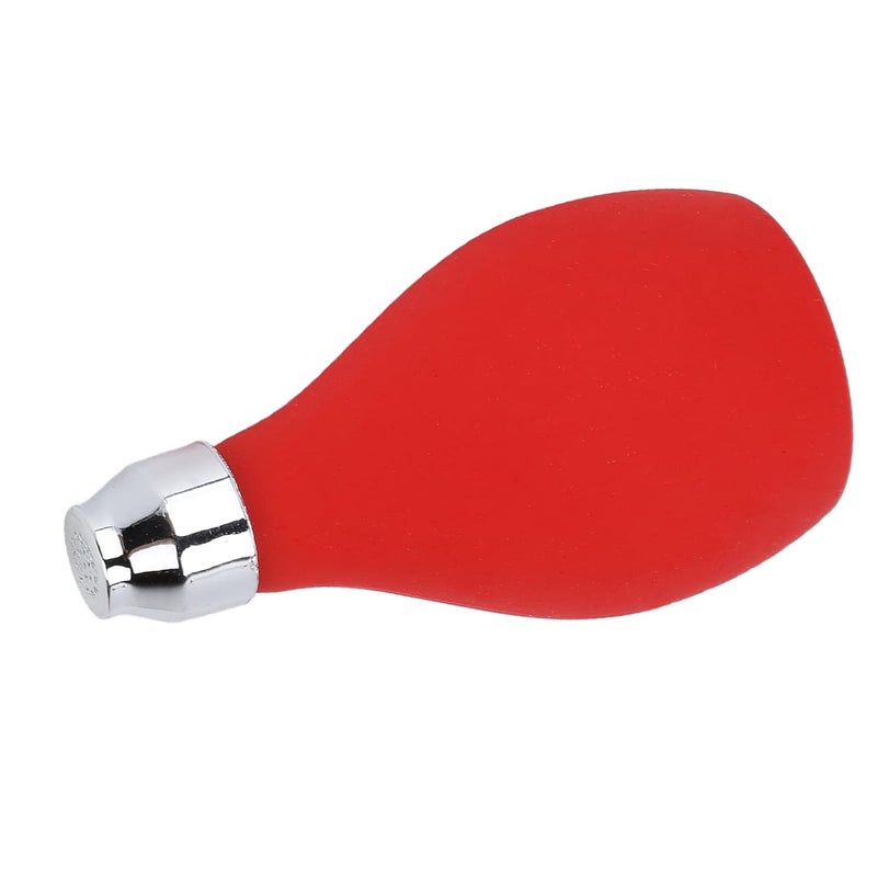 klarako Silicone Powder Spray, Red Powder Spray Bottle Hairdressing Spray Powder Bottle Neck Hair Spray Powder Spray Pump Home Hair Salon - Image 1