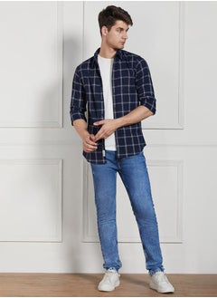Dennis Lingo Mid Rise Slim Fit Stretchable Jeans by Styli  - Image 4