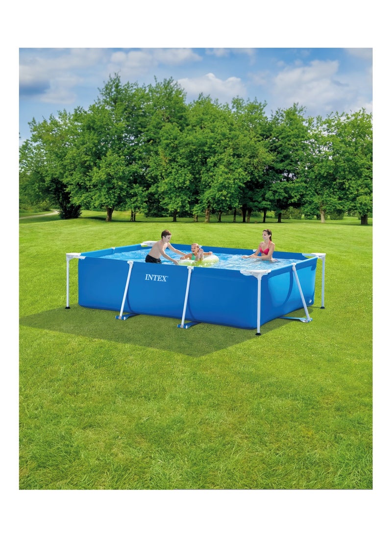 INTEX - Rectangular Frame Above Ground Pool 300x200x75cm - Image 1