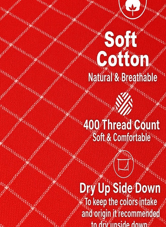 CRAZYWEAVES 100% Cotton Tablecloth for 4 Seater Dining Table (48 X 62) Inches Soft, Durable & Washable Fabric - Perfect for Everyday and Festive Use - Image 2