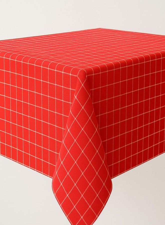 CRAZYWEAVES 100% Cotton Tablecloth for 4 Seater Dining Table (48 X 62) Inches Soft, Durable & Washable Fabric - Perfect for Everyday and Festive Use - Image 4