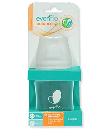 Evenflo Balance Plus Wide Neck Bottle - White, one Size - Image 2