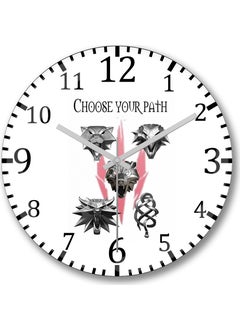 Print Shop Meepo Dota 2 Wall Clock Curved Real Glass