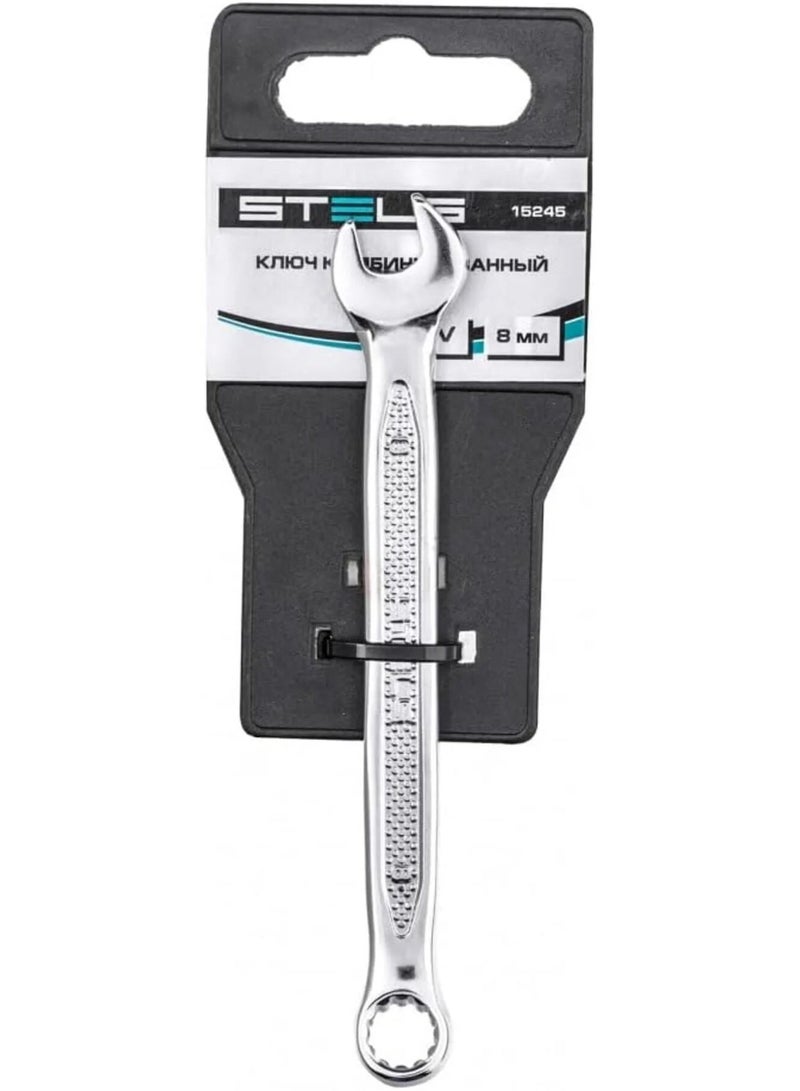 STELS Combination Wrench, CrV, Anti-slip (8mm) - Image 1