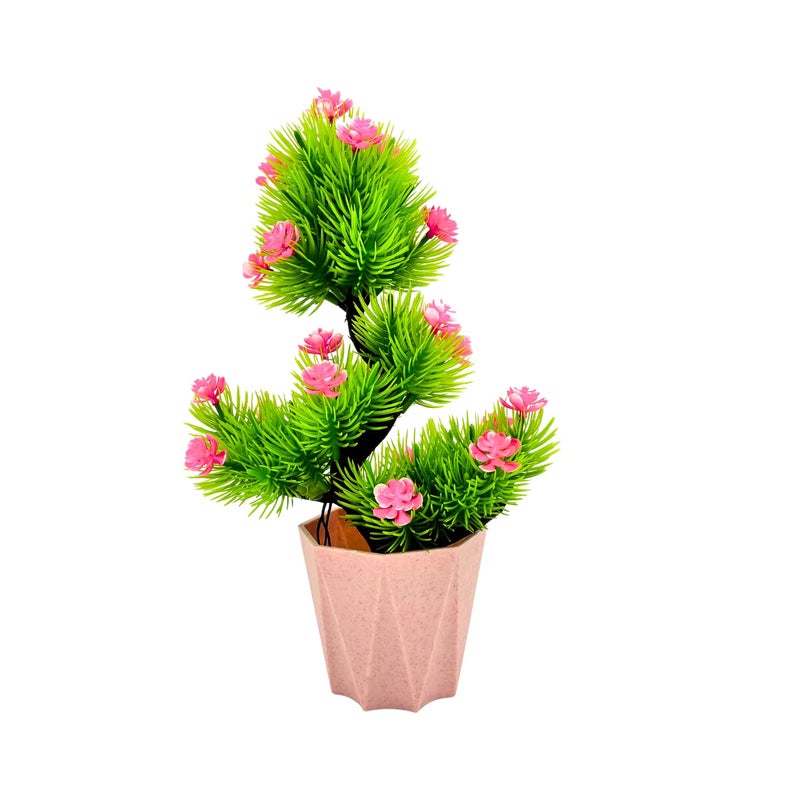 Madhav Enterprises Artificial Plants with Pot Showcase Decoration Plants Flowers Fake Plant Artificial Plants for Home Decor Office Gifting Plants Decorative Potted Plants RVAP26 - Image 1