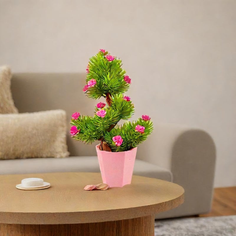 Madhav Enterprises Artificial Plants with Pot Showcase Decoration Plants Flowers Fake Plant Artificial Plants for Home Decor Office Gifting Plants Decorative Potted Plants RVAP26 - Image 4