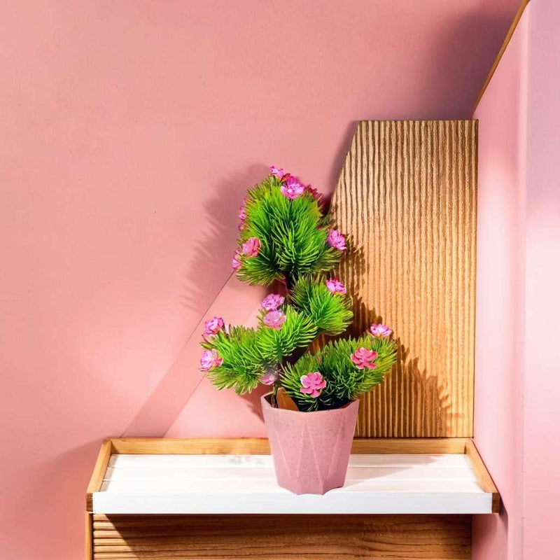 Madhav Enterprises Artificial Plants with Pot Showcase Decoration Plants Flowers Fake Plant Artificial Plants for Home Decor Office Gifting Plants Decorative Potted Plants RVAP26 - Image 5