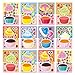 DaiUni 24 Sheets 82759 Make Your Own Cupcake Stickers for Kids Toddlers Make a Face Stickers for Kids Party Favors Activities - Image 2