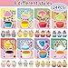DaiUni 24 Sheets 82759 Make Your Own Cupcake Stickers for Kids Toddlers Make a Face Stickers for Kids Party Favors Activities - Image 4