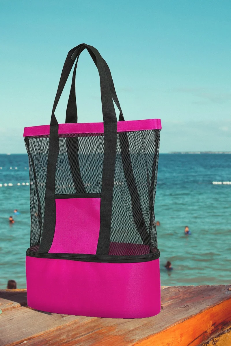 Minufco Ankaflex Picnic Camping Beach Bag with Thermos Compartment and 2 Ice Batteries as a Gift