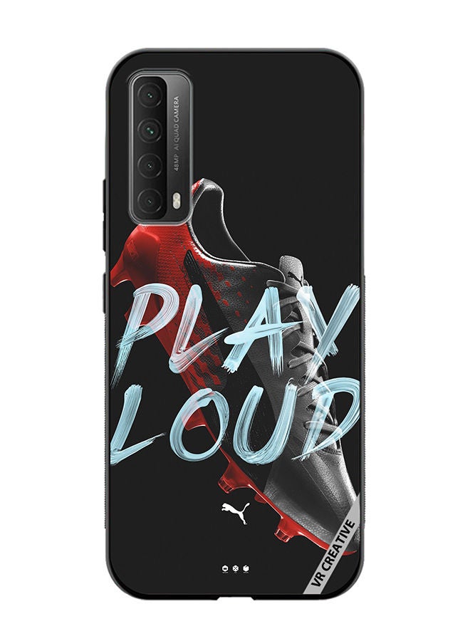 VR CREATIVE Protective Case Cover For Huawei Y7a Play Loud Design Multicolour - Image 1