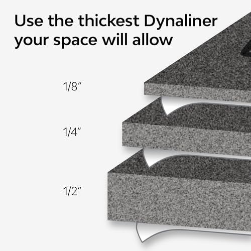 DYNAMAT 11103 Dynaliner 32" x 54" x 1/2" Thick Self-Adhesive Sound Deadener – Made in USA - Image 3