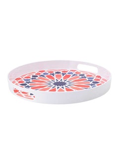 Melamine Round Tray 
Set of 1 (D 38cm) Arabian Arts