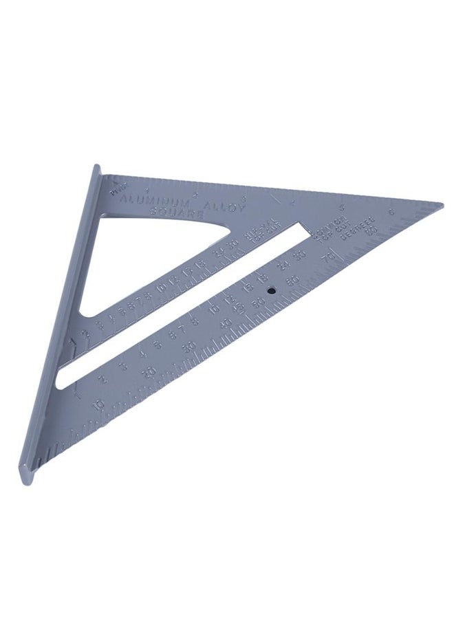 Triangle Ruler Thickened Square Woodworking Measuring 45 Degree Ruler  Teaching Tool - Image 4