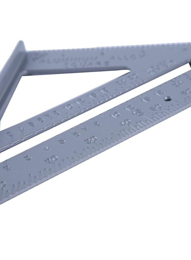 Triangle Ruler Thickened Square Woodworking Measuring 45 Degree Ruler  Teaching Tool - Image 5