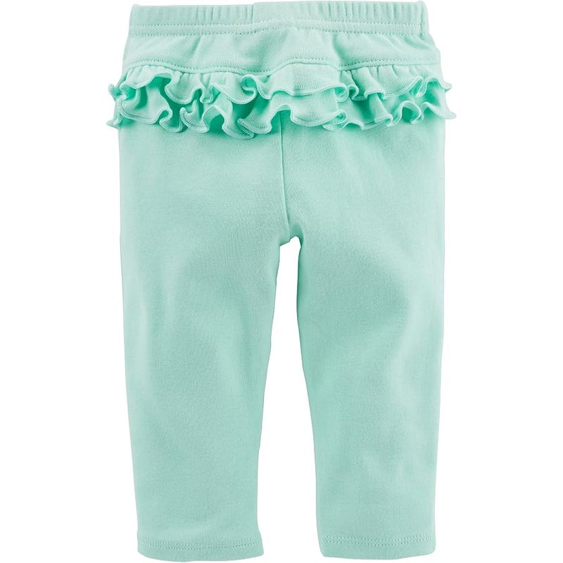 Simple Joys by Carter's Baby Girls' 6-Piece Bodysuits (Short and Long Sleeve) and Pants Set - Image 2