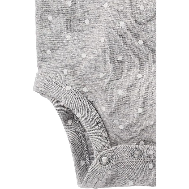 Simple Joys by Carter's Baby Girls' 6-Piece Bodysuits (Short and Long Sleeve) and Pants Set - Image 3
