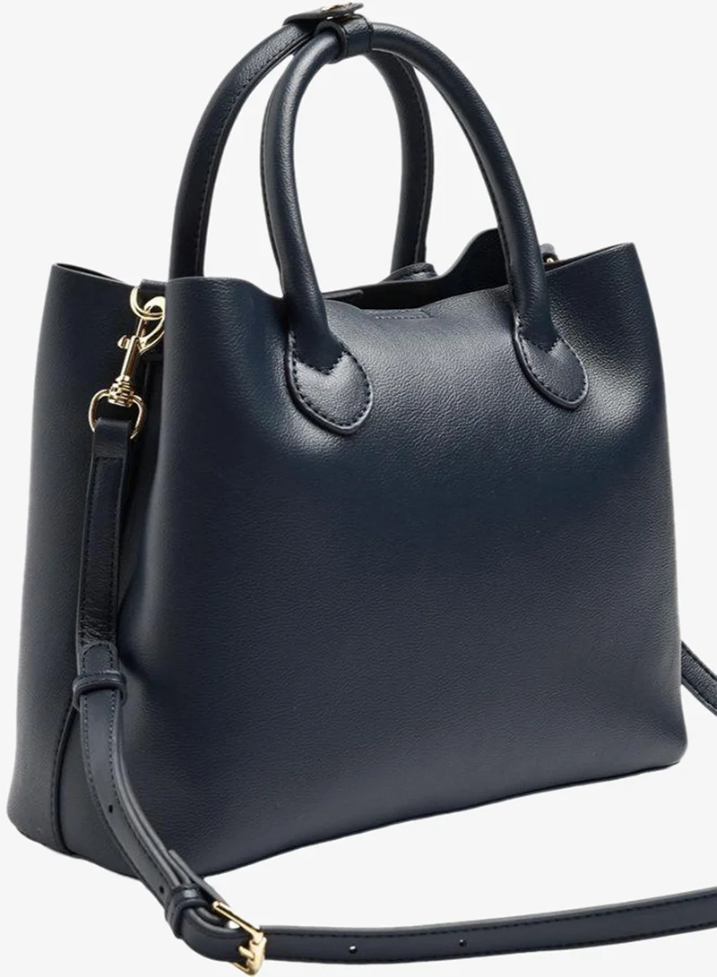 Parfois Blue Tote Bag With Handle And Crossbody Bag for Women | Best Price UAE