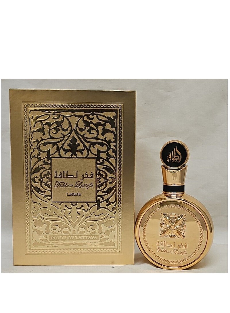 لطافة ماء عطر  فخر لطافه جولد 100 مل - Image 2