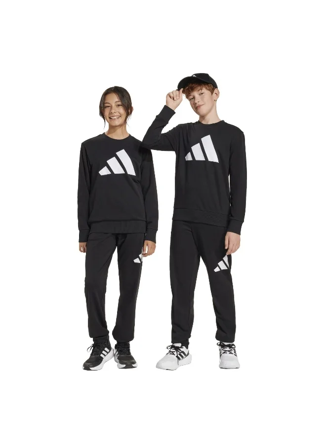 Adidas Adidas J Bl Ft Jog 240 Black Training Suits For Junior 7-8Y