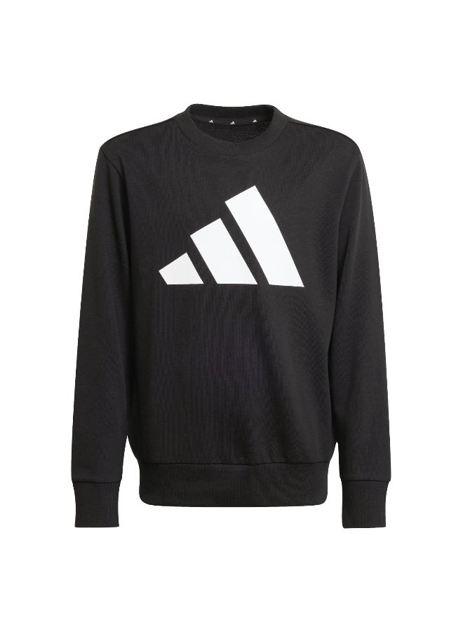 Adidas J Bl Ft Jog 240 Black Training Suits For Junior 7-8Y - Image 2