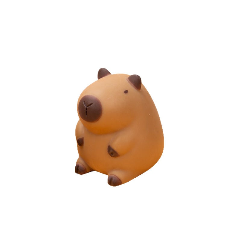 Capybara Squishy Toy Stress Relief Slow Rebound TPR Animal - Image 1