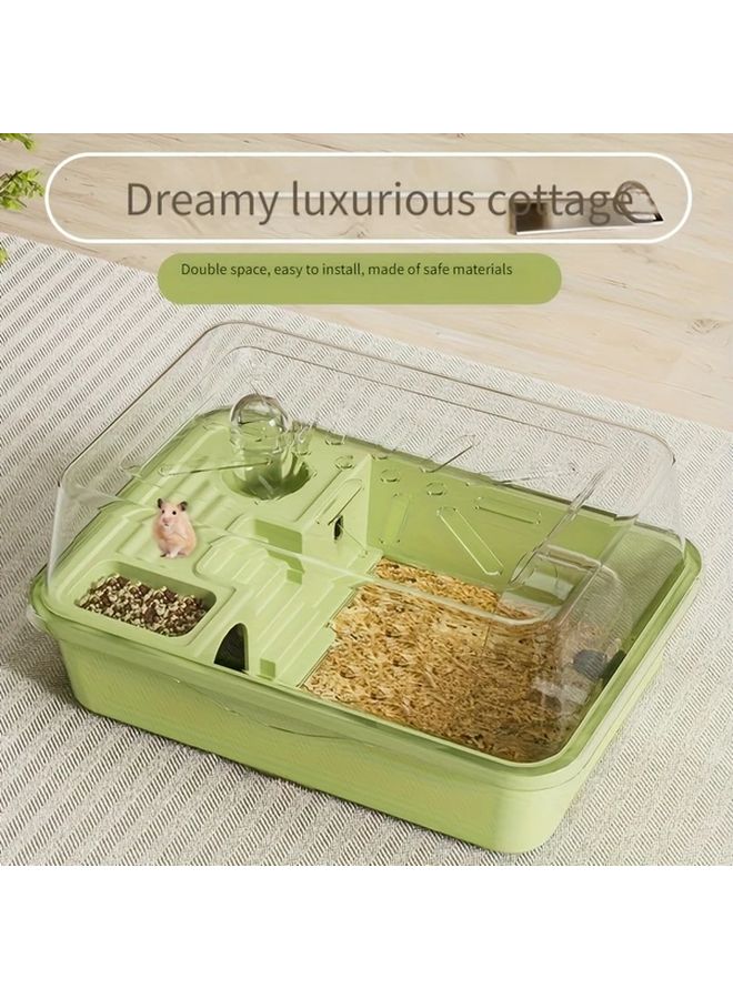 Large Villa Hamster Cage Beige Multi Level Design With Panoramic Skylight - Image 5