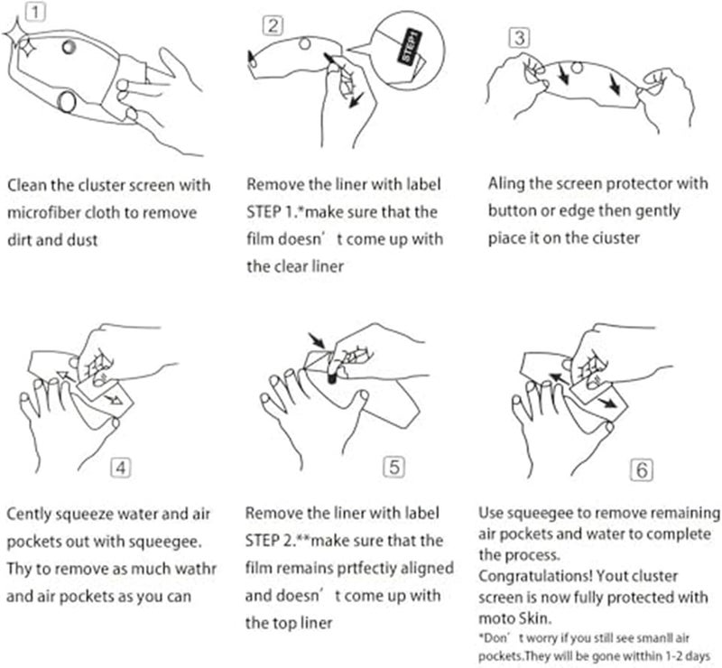 QASULER Motorcycle Screen Protector for K1600 Series - Image 5