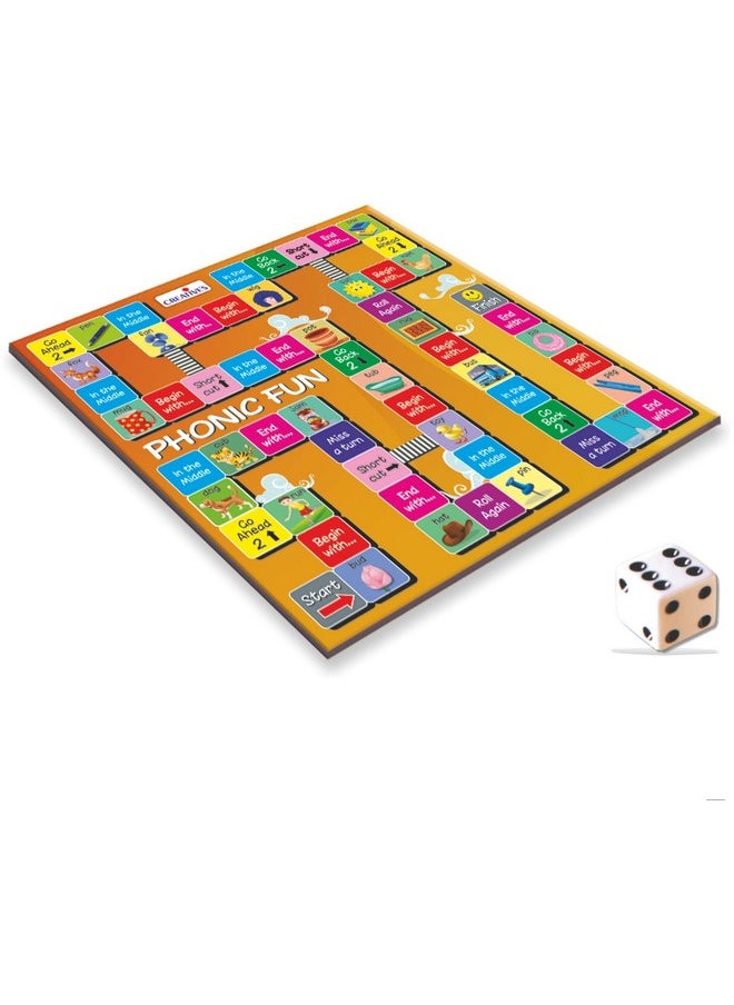 Creative's Creative's Phoncie Fun | Learning Board Game | Fun Ativity Game for Kids | Learning Meaning of New Words | Children Fun Board Games | Ages 4 & up  - Image 2