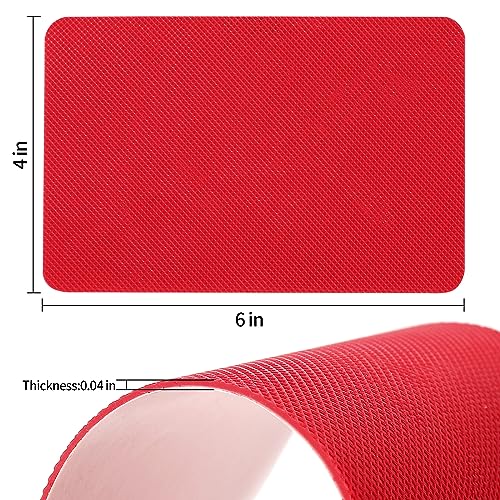 Ashoesert Red Bottoms Shoe Sole Protector 4 Pcs with Heel Pads, Self-Adhesive Anti-Slip Shoe Bottom Protector for Christian Louboutin High Heels - Image 2
