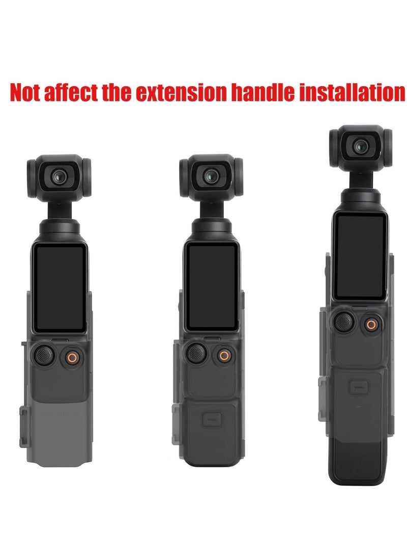Camera Extension Adapter for DJI Osmo Pocket 3 Handle Frame Accessories Cold Shoe Light Microphone, Thread Connect Tripod Head Strap Bike Clamp Extension Rod  - Image 3