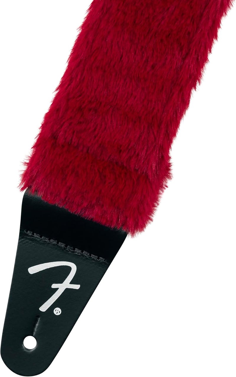 FENDER حزام جيتار فيندر بودل الفاخر باللون الأحمر - Image 2